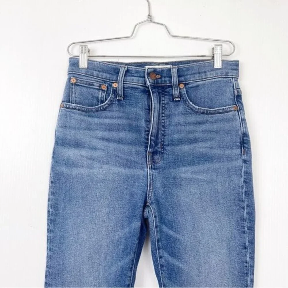 Madewell Slim Demi-Boot Jeans high waisted 26